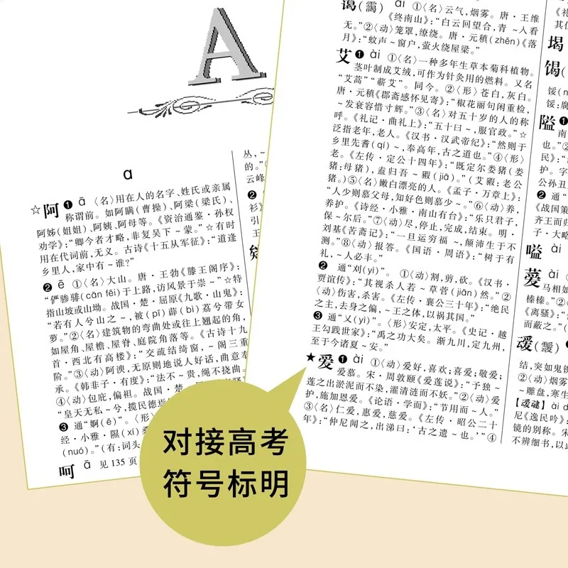 Dictionary of Commonly Used Characters in Ancient Chinese, Reference Book for Classical Chinese