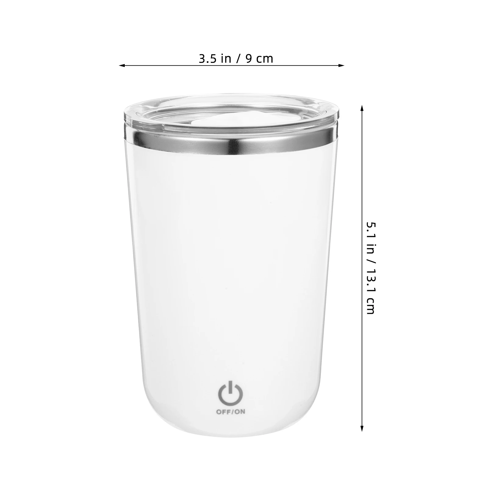 

Electric Self Stirring Cup 350ml Automatic Mixing Mug Portable Stainless Steel Coffee Mug Office Use Magnetic Stirring