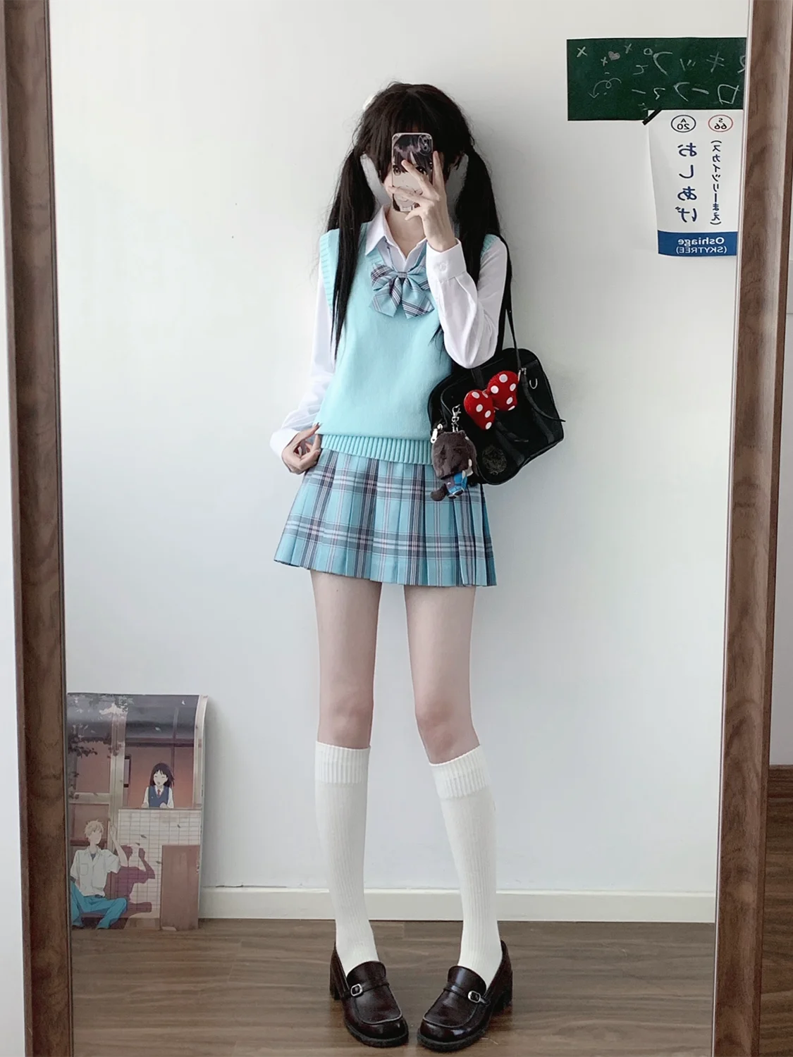 

Original Design Color Vest Sweater No-Sve Knittedwear Versatile Sweet Sle Cotton Blend Autumn Winter Women's Top