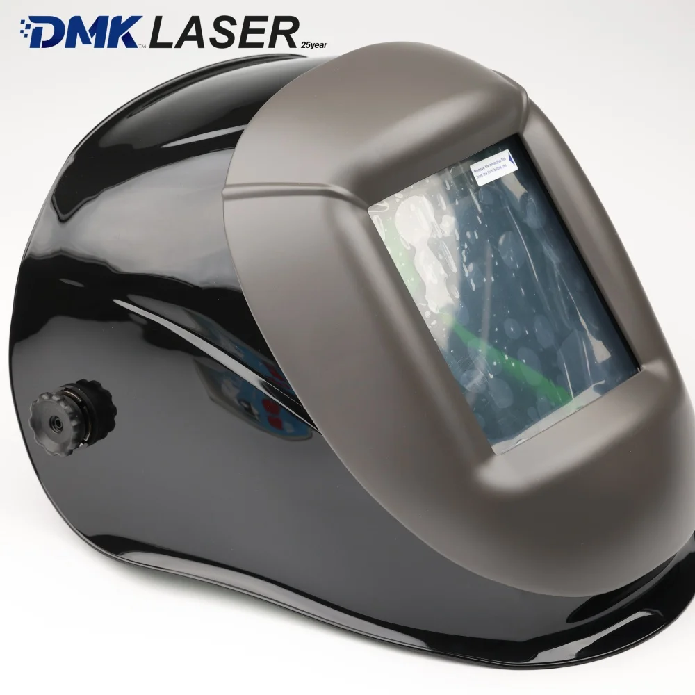 DMK laser welding helmets protective mask electronic welder mask with CE 315-1400nm OD7+ for operator anti radiation KYG M1A