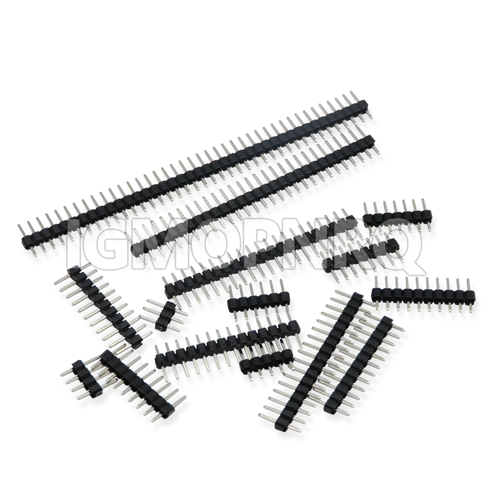 10 sztuk 2.0mm jeden rząd proste męskie głowica pinowa 2mm 1x 2/3/4/5/6/7/8/40 Pin złącze paska gniazdo 2P 5P 6P 7P 8P 10P 15P 40 P nowość — zdjęcie 3