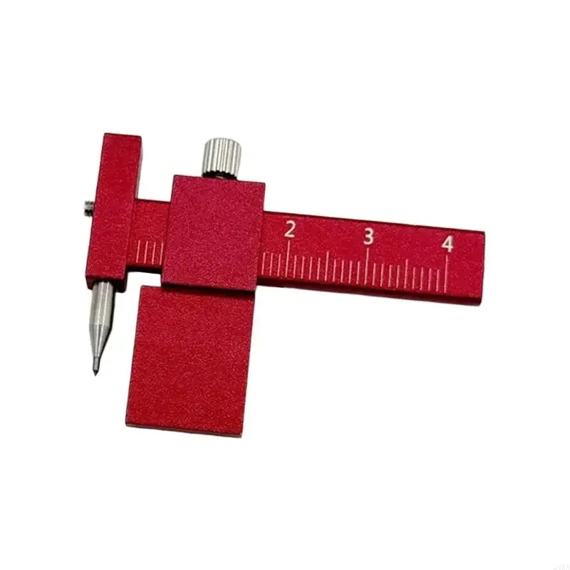 Multipurpose Metalworking Template Marker With Replaceable Cutting Tip And Ergonomic Design For Accurate Layout Work