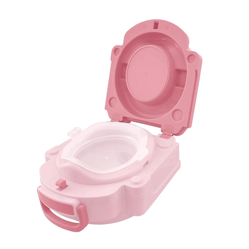 BAAG-Портативный детский горшок для малышей, дорожное сиденье для унитаза, подходит для использования на открытом воздухе, кемпинга и в автомобиле.