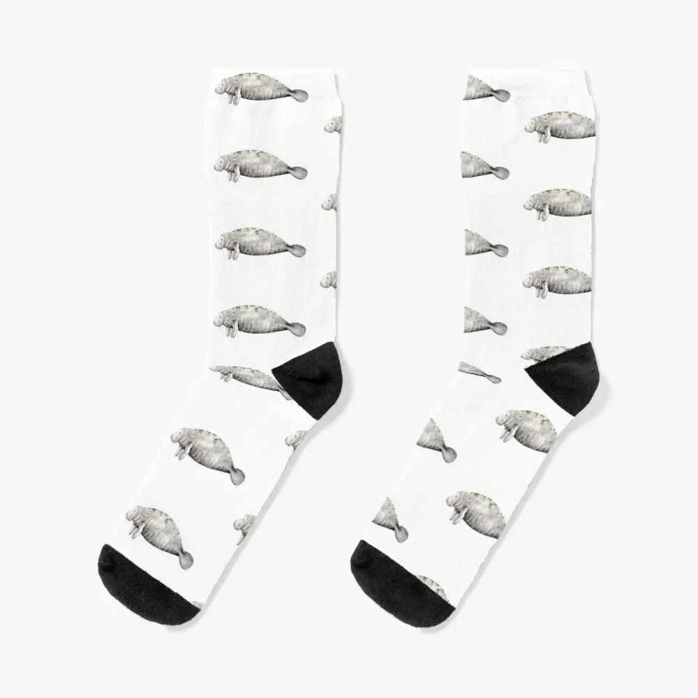 

Manatee Socks short halloween Stockings Luxury Woman Socks Men's