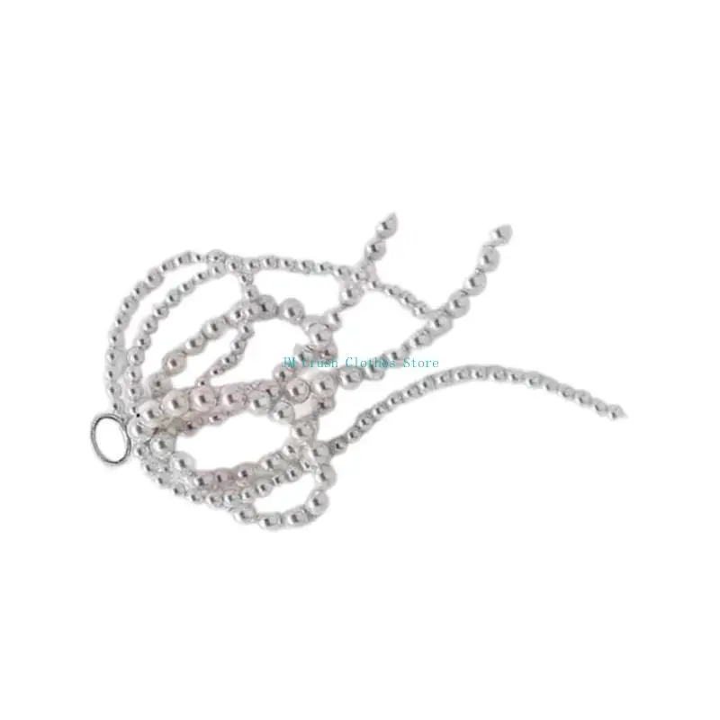 K1ME Bowknot Charm for DIYs Earring Keychain Necklace Headdress Pendant Jewelry Craft