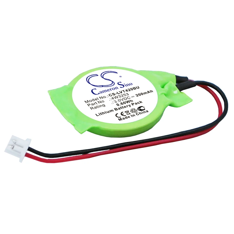 Batería NUEVA 2026 de 3.0V 200mAh 01AW187 01AW186 para Lenovo Thinkpad T400, T400s, T410, T420s, T430s, T431s, ThinkCentre-A57