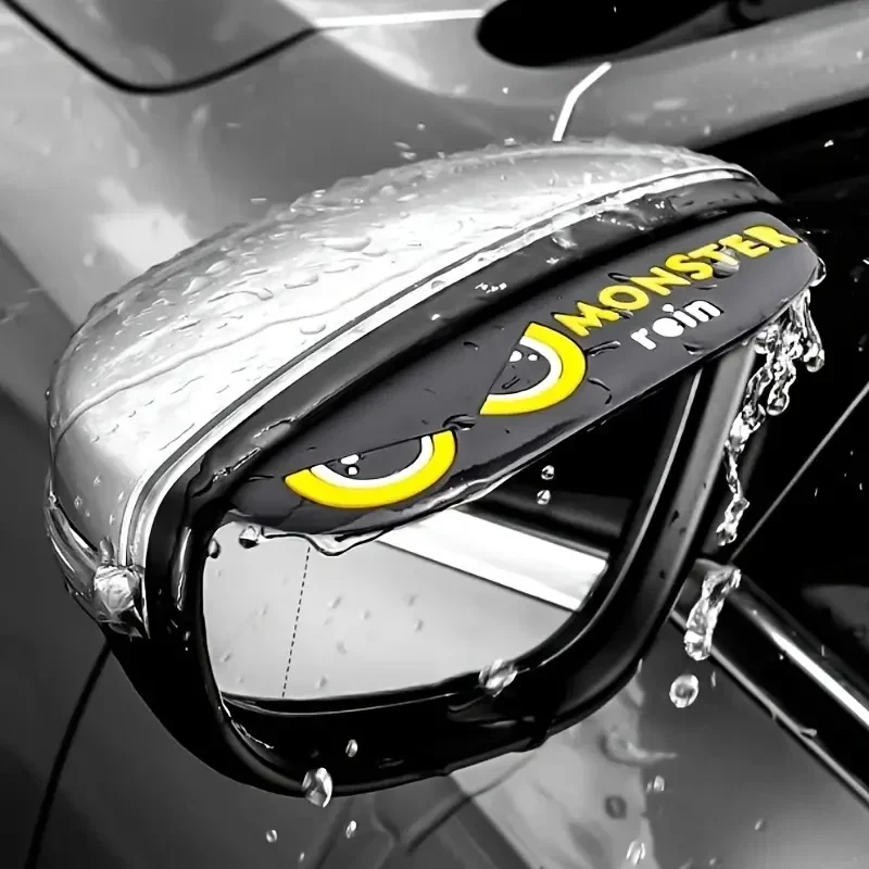 

Car Rearview Mirror Rain Eyebrow Reflector Rain Shield Mirror Rain Shield Decorative General-purpose Car Accessories