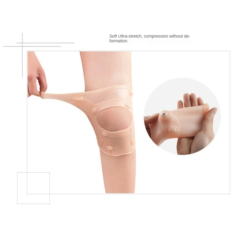 N15R-2X Magnetic Knee Pad Support Anti Arthritis Rheumatoid Pain Relief,Knee Patella Massage Brace Protector S