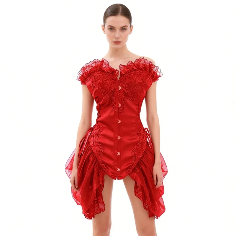 

Винтажные корсеты LATIN с кружевом, женские сексуальные корсеты из сетки в стиле стимпанк, корсеты под грудь, сексуальные корсеты-бандажи, готические корсеты.