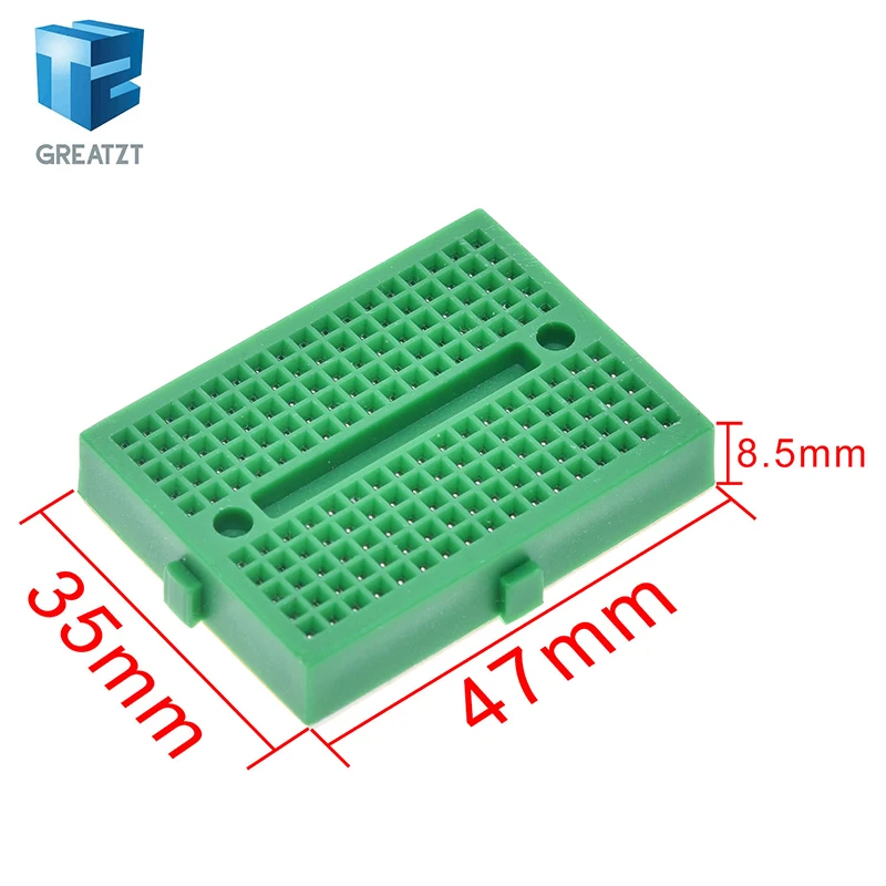5 Stück Steckbare Prototype-Breadboards 170 Lötpunkte Für Arduino – Mit Dovetail-Slot