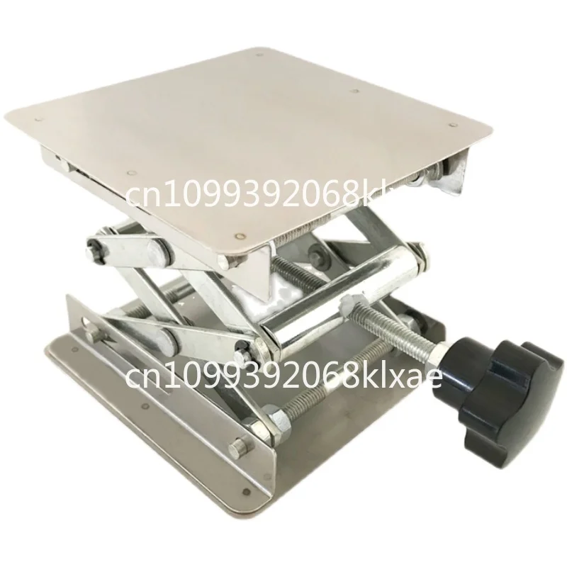 

Small laboratory stainless steel lift table