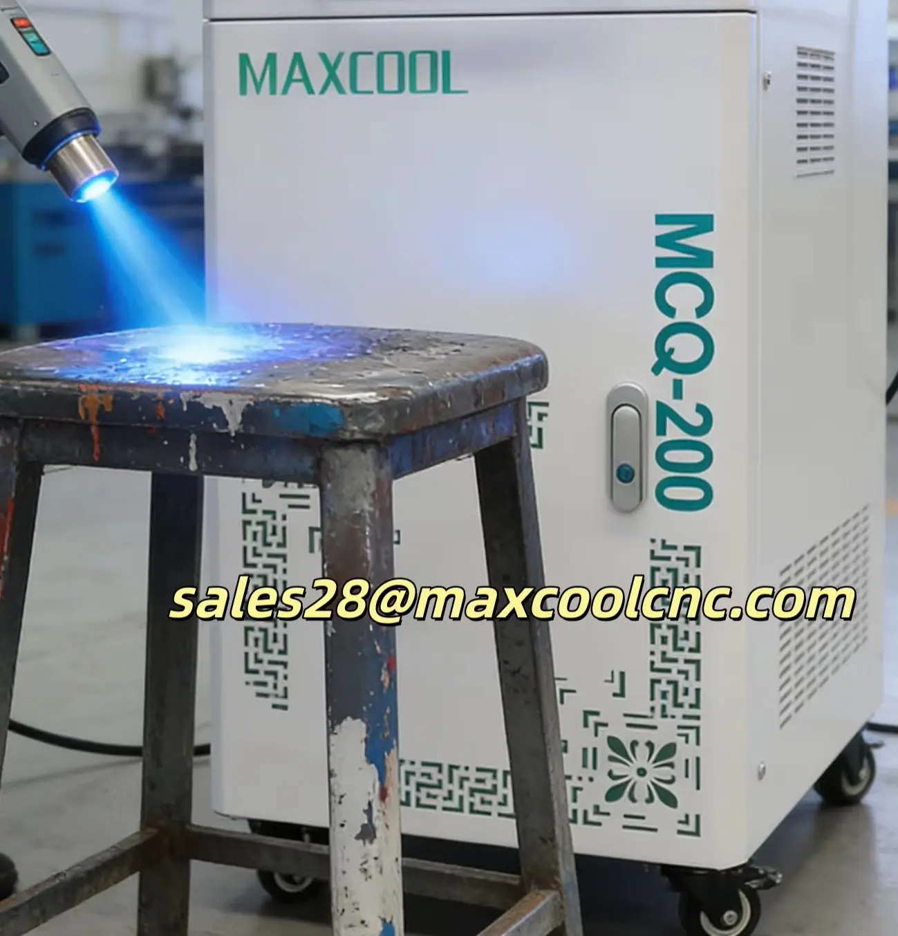 2026 New MOPA Air Cooling Pulsed Fiber Laser Cleaning Machines 200W Optional for Household Precision Mold Cleaning Rust Removal