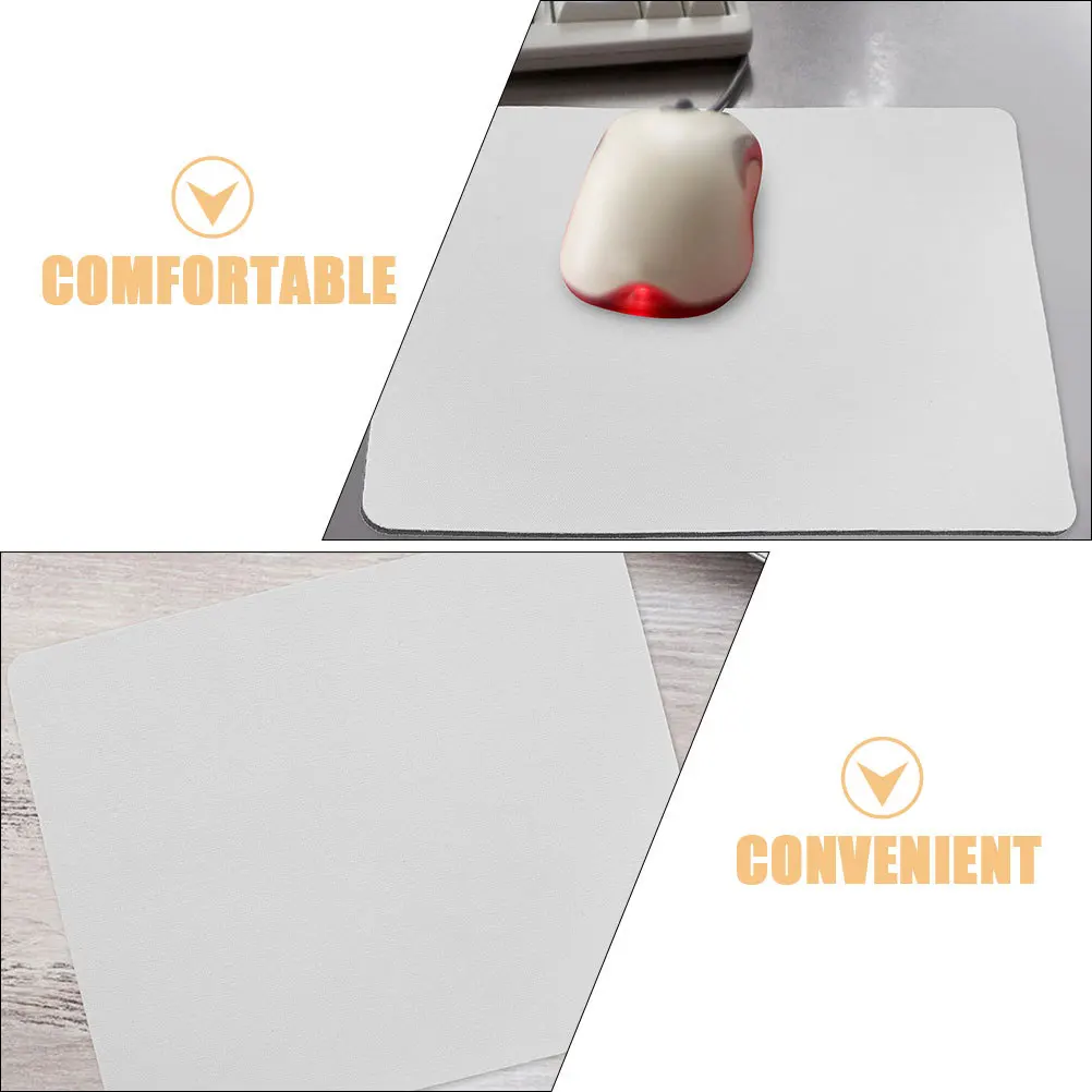 

20Pcs Sublimation Mouse Pads Blank Heat Transfer Design for Office and Home Use Stable Accurate Operation Sublimation Mouse Pads