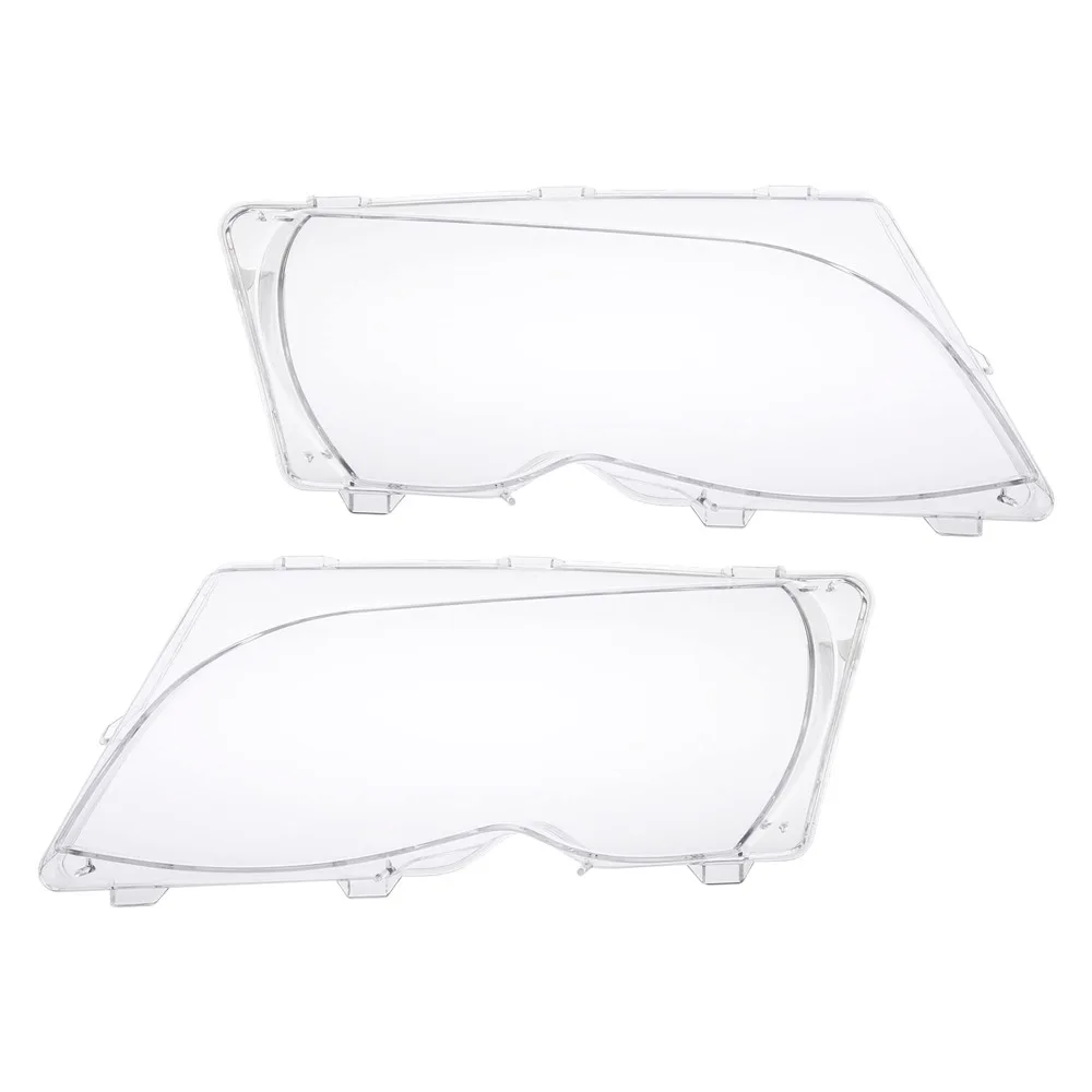 Picture 7: Headlights Cover for BMW 3 Series E46 Sedan 4 Doors 2002-2005 Car Headlamp Lens Glass Replacement Front Lamp Shade Auto Shell