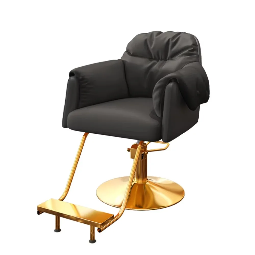 

Fashion Luxury Barber Chair Beauty Simple Ergonomic Modern Hairdresser Chair Personalized Salon Kapperstoel Hair Furniture