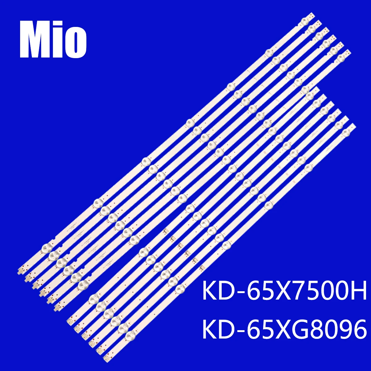 

LED Backlight Strips For SONY KD-65X7500H KD-65XG8096 KD-65X75CH KD-65X750H XBR-65X800G I-6500SY80131-R-V2 I-6500SY80131-L-V2