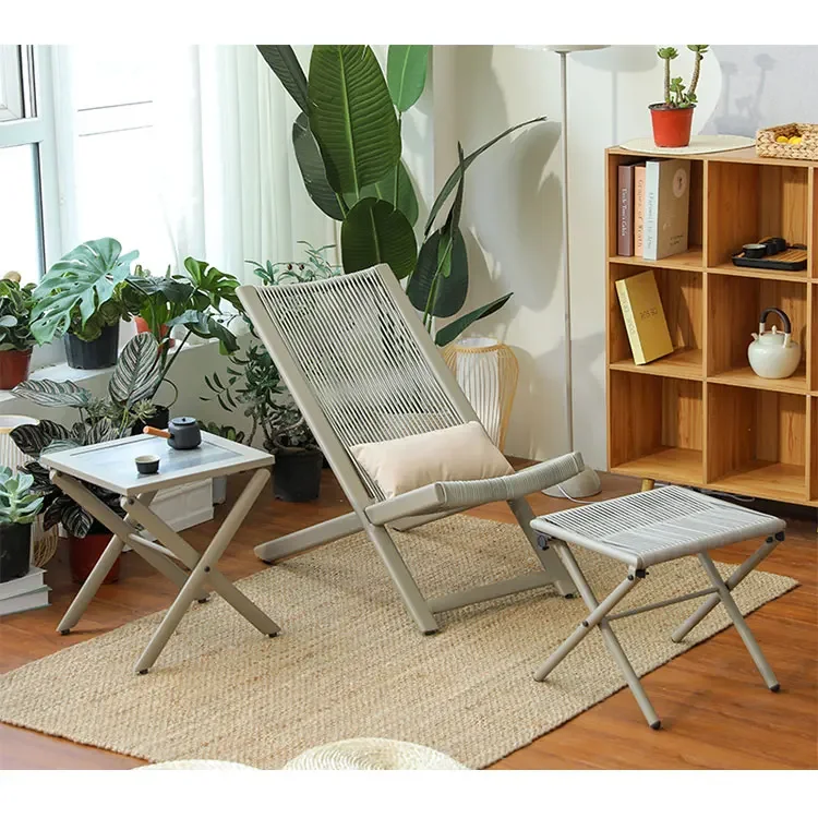 Garden furniture Lounge chairs Outdoor folding lounge Rattan chairs