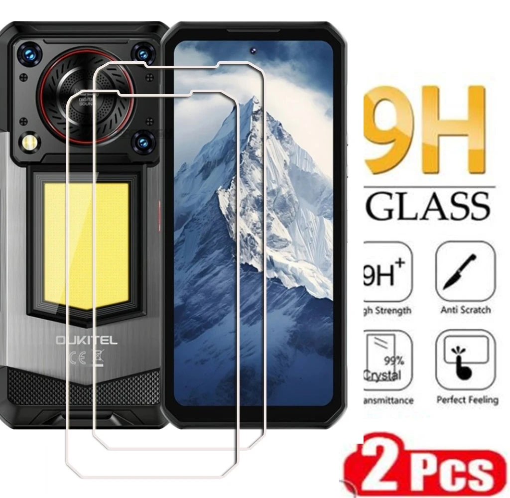 2PCS 9H HD Tempered Glass FOR Oukitel WP56 6.8