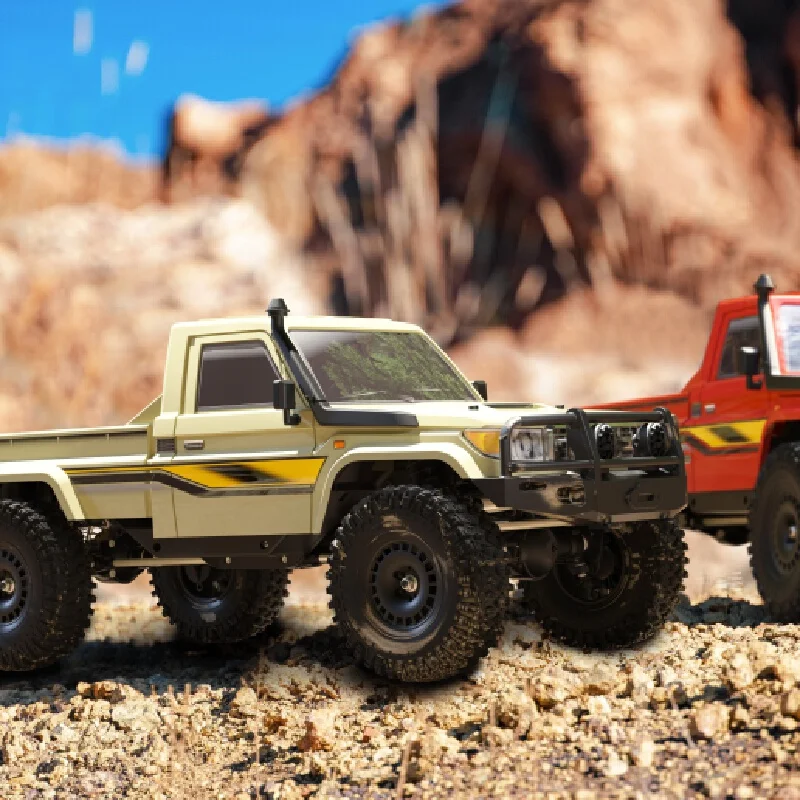 Yikong Yk41011 1/10 Simulatie Lc79 Rc 4wd Off-Road Afstandsbediening Rock Truck Afstandsbediening Klimmen Auto Vakantie Cadeau