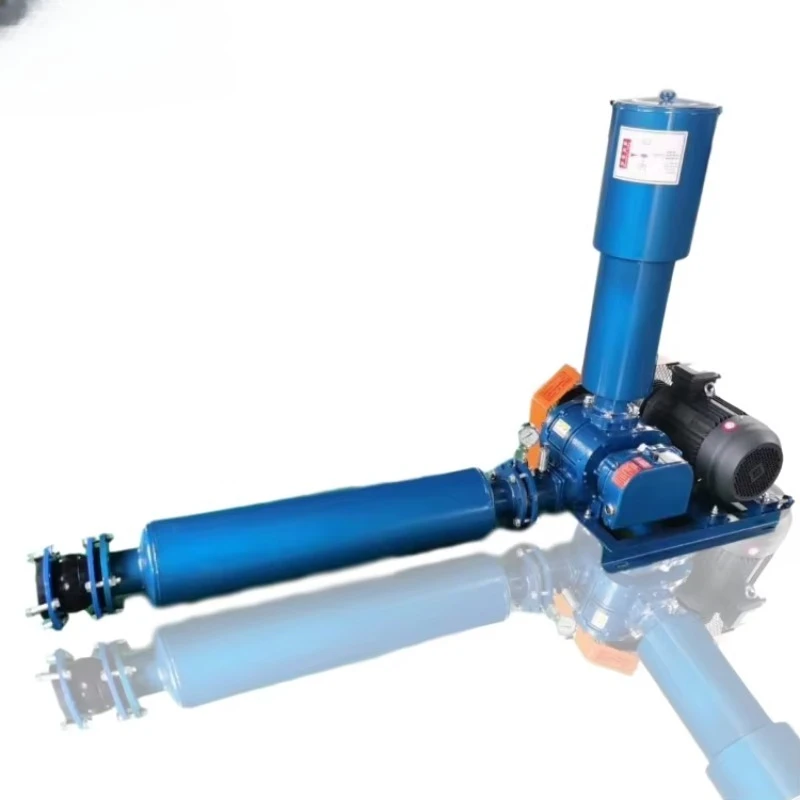 

Quiet Design of Oil-free Rotary Blade Blower in Aquaculture Oxygenated Fish Farm