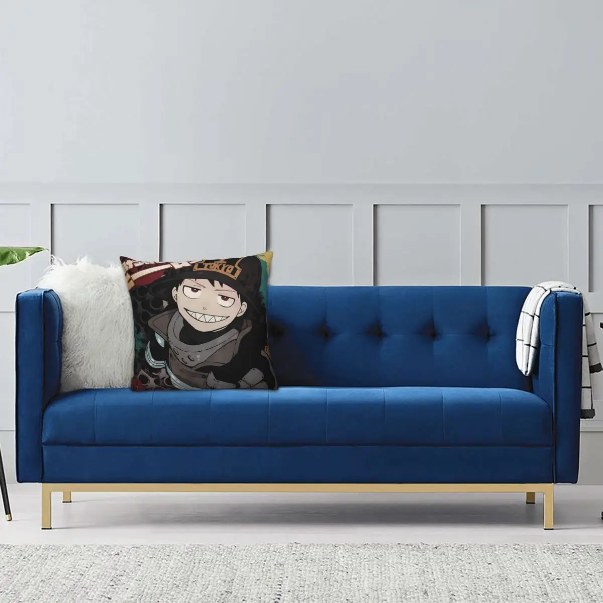 Adventure Anime Fire Force S3 Square Pillowcase Pillow Cover Cushion Decor Comfort Throw Pillow for Home Living Room