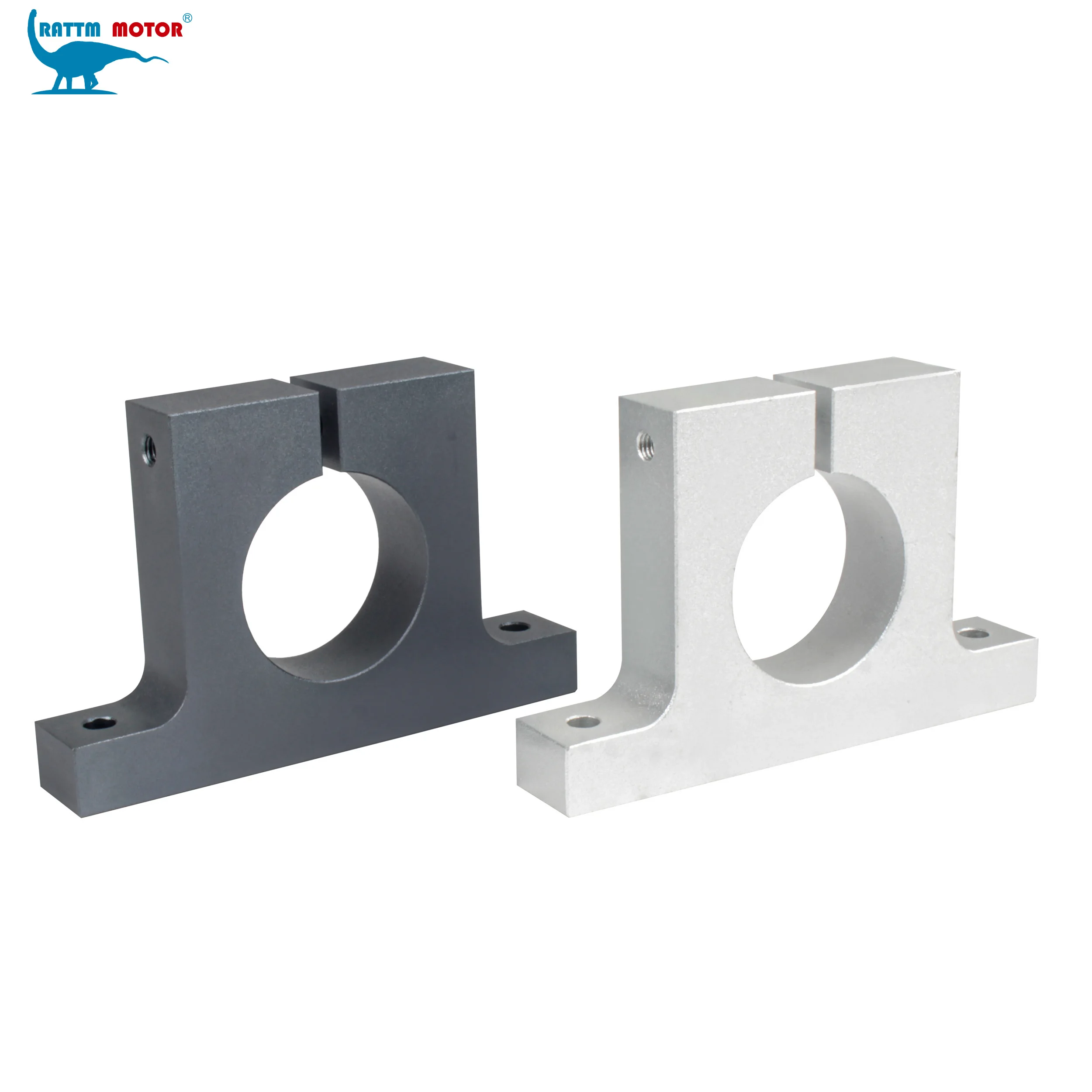 43mm aluminium spindle motor mounting bracket silver and grey