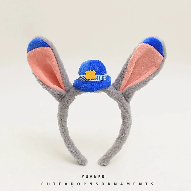 

10 pcs Bunny Ears Headband Halloween Bunny Costume- Long Furry Rabbit Ears Party Favors, Rabbit Costume Accessoriy