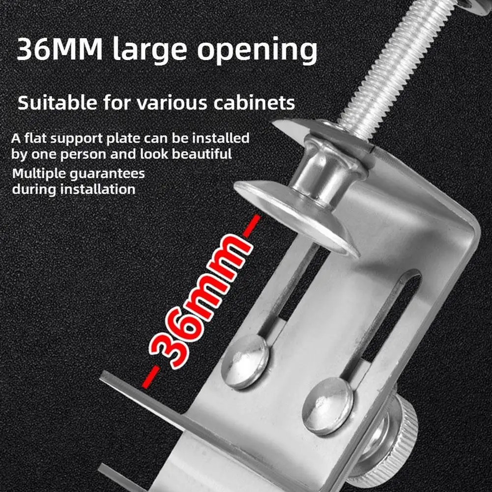 Cabinet Door Installation Positioning Fixture Woodworking Stable Adjustable Stainless Installation Fixture Steel Support Cl H6L6