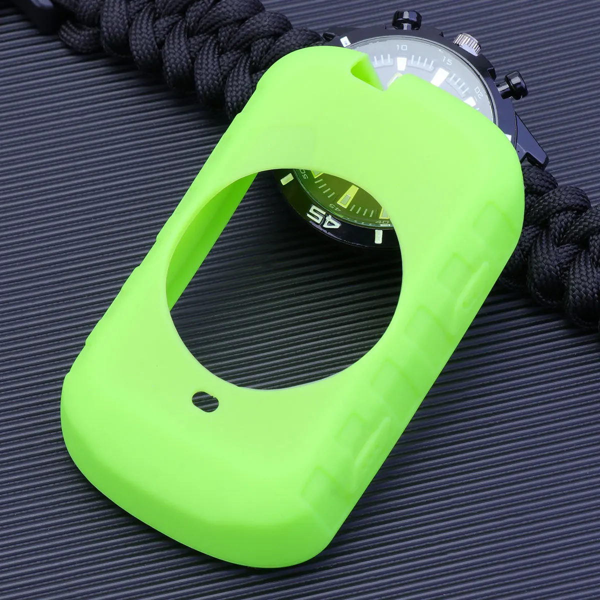 

Эластичный силиконовый чехол для секундомера, защитный чехол, прочный велосипедный GPS, компьютерные аксессуары, совместимые с 530, зеленый