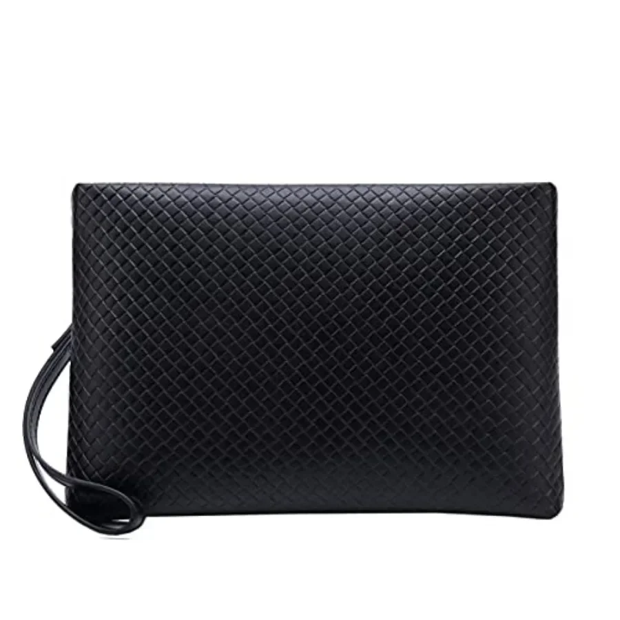 

FSD.WG Mens Clutch Bag Man Purse Handbag 12 Inch Large Hand Bag Big Clutch Wallet