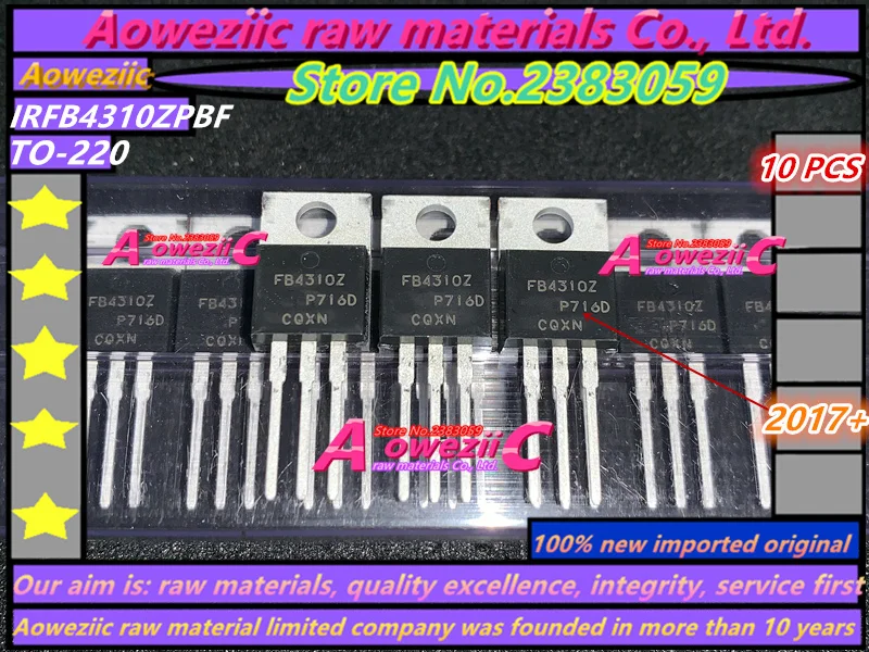 100% 新品輸入オリジナル IRFB4310ZPBF IRFB4310Z B4310Z TO-220 IRFS4310TRLPBF IRFS4310 IRFS4310ZTRLPBF IRFS4310Z FS4310Z TO-263