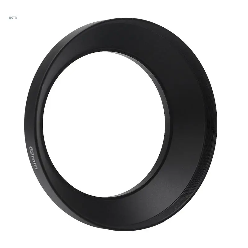 39 40.5 43 46 49 52 55 58 62 72mm Metal Wide-Angle Lens Hood for Protection Dropship