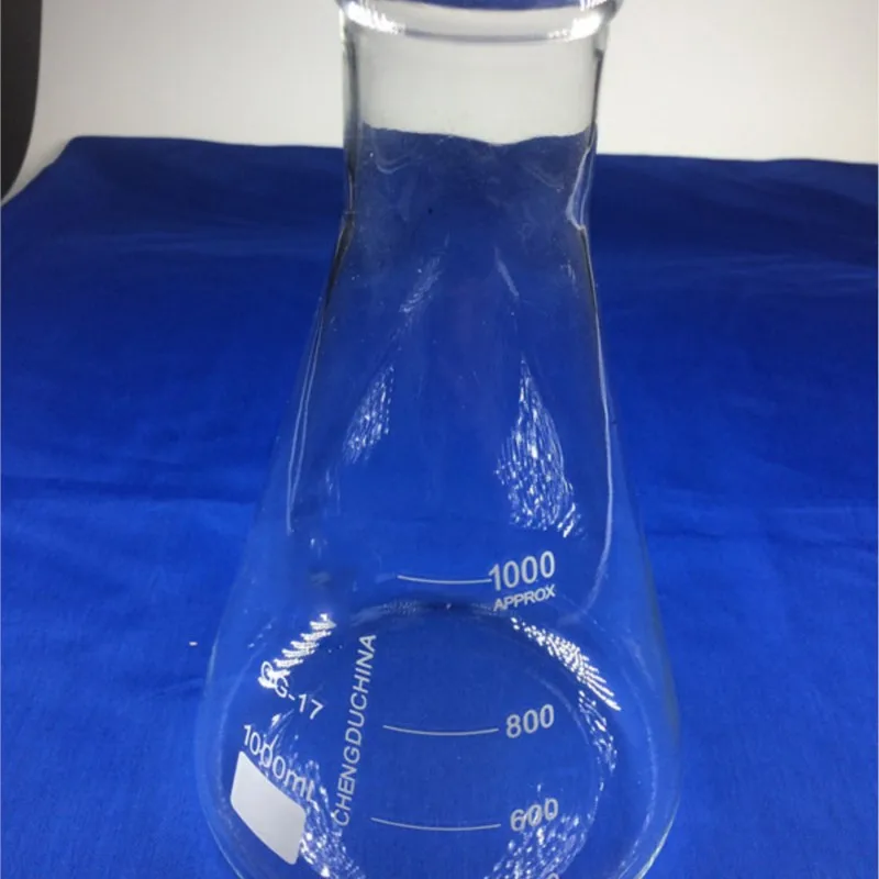 50/100/150/200/250/300/500/1000ml,Glass Erlenmeyer Flask,glass conical flask,wide neck ,Laboratory glassware