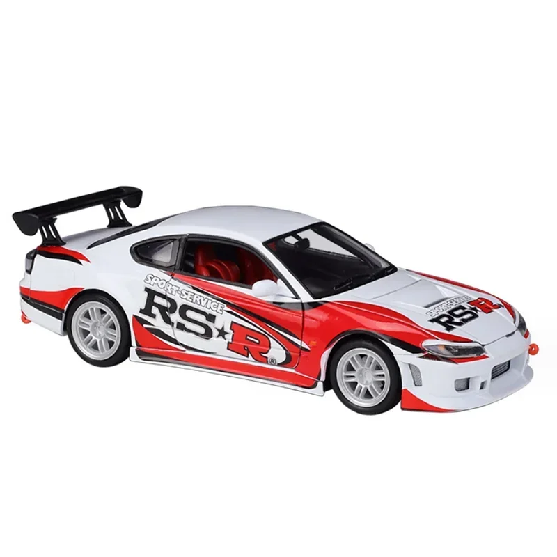 

Литье под давлением WELLY 1:24 весы Nissan Silvia S15RS-R моделирование сплава модель декоративные Коллекция подарков на день рождения игрушка орнамент из кусочков