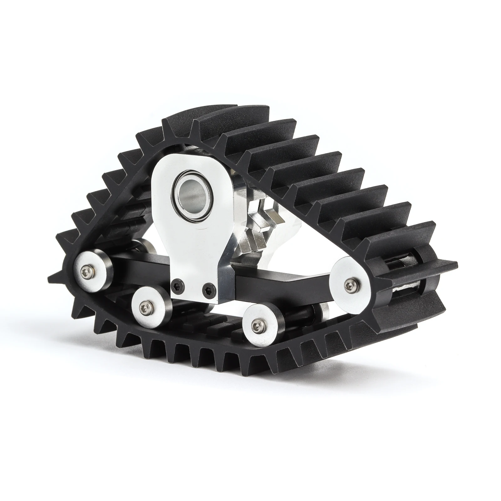 1/18 RCクローラー用スノータイヤ4個セット - シミュレートカーロードトラック、サンドモービル変換DIYアップグレードパーツ、TRX4-Mに適合