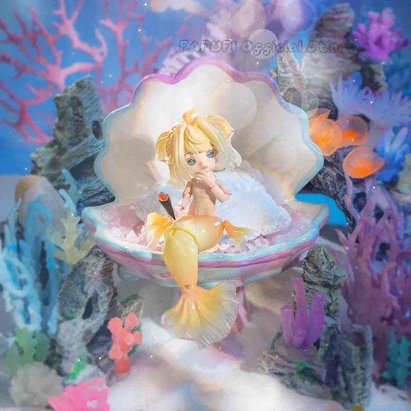 

Русалка Чучу, экшн-фигурка Bjd, слепая коробка, сумка для догадок, загадочная коробка, игрушки, кукла, милая аниме-фигурка, настольные украшения, подарок