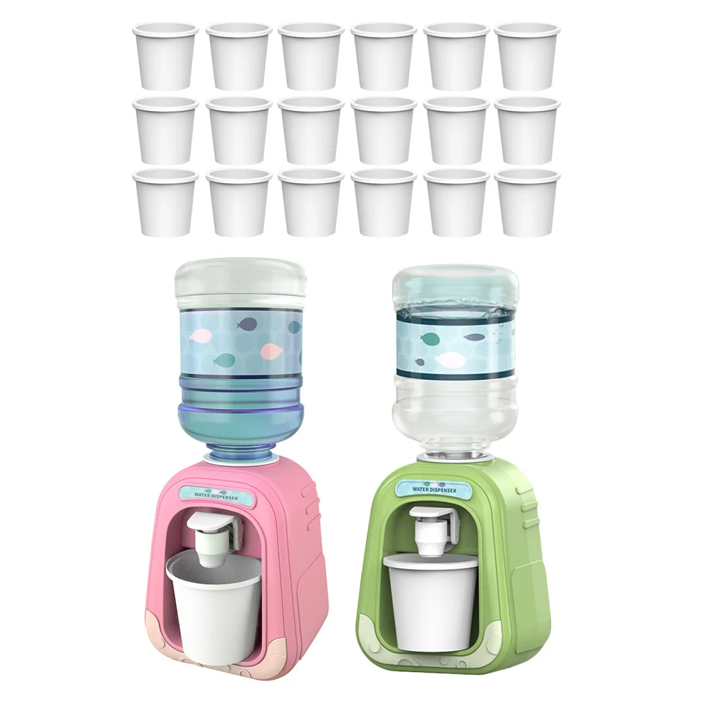 Mini Water Dispenser Little Girl Toy Simulated Kid Toys Kids Funny Drinking Fountain Home Plaything Children Decorate
