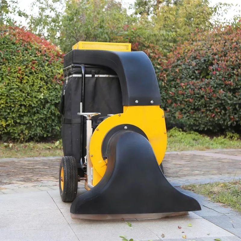 

Self-propelled Hand Push Leaf Suction Machine Dry and Wet Leaf