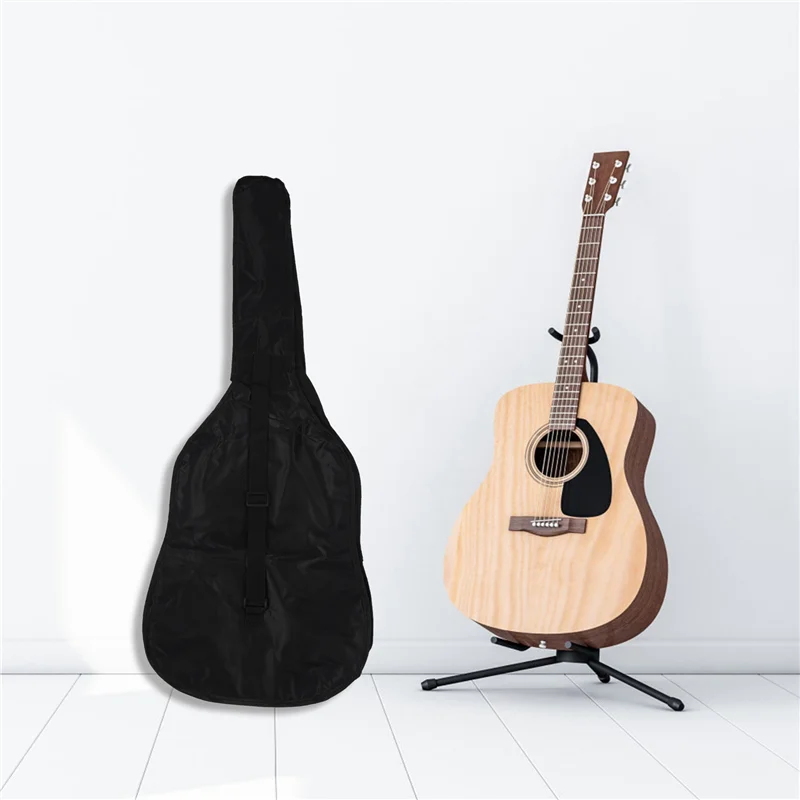 

ABHT-3Pcs 38-дюймовая сумка для гитары из ткани Оксфорд, сумка через плечо, чехол с карманами, детали и аксессуары для гитары