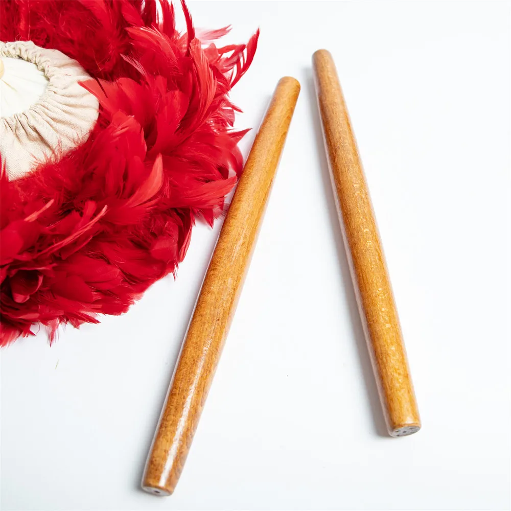 Hawaiian Hula Dance Kalaau Stick 30CM Dancing Rhythm Sticks by Polished Hardwood for Excellent Sound Musical Instruments