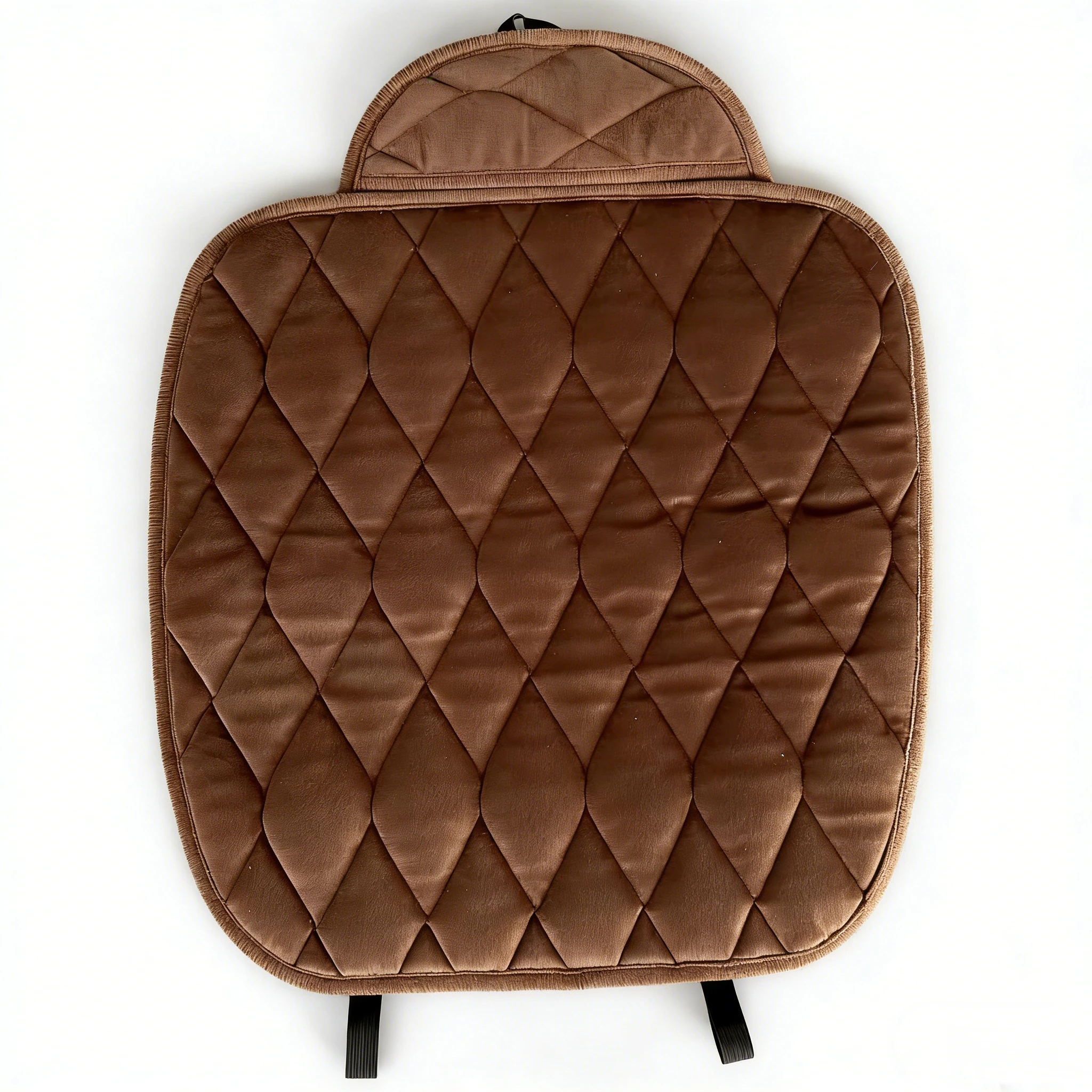 Four Seasons Universal Half Pack Plush Car Seat Cushion Single Seat Small Three Piece Warm Belt Phone Storage Bag Suitable for V