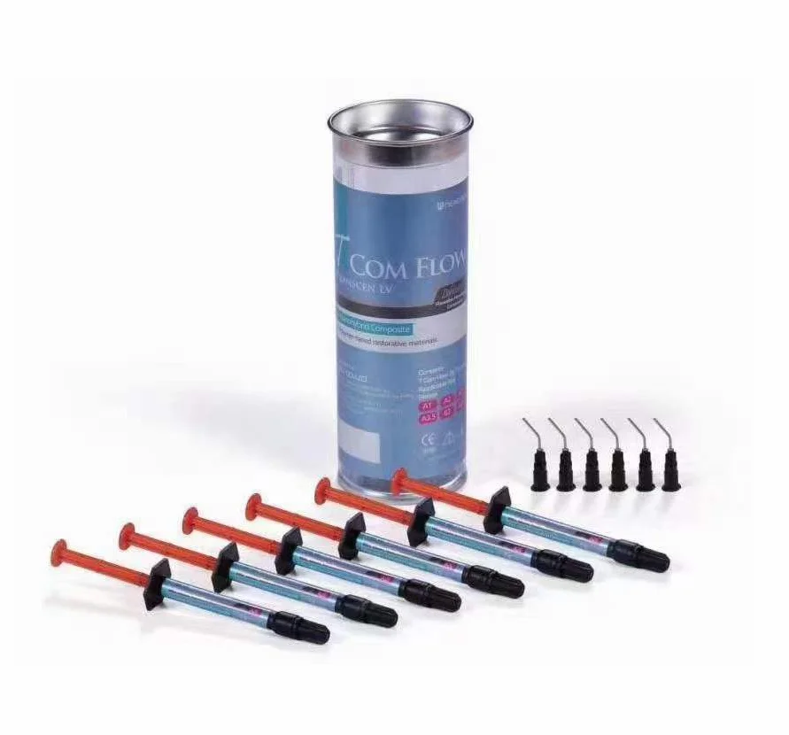 

Dental Composite Korean Fluid Resin Flowable Resin A2A3 Nano Hybrid Teeth Repair Light curing Resin Dentistry Filling Material
