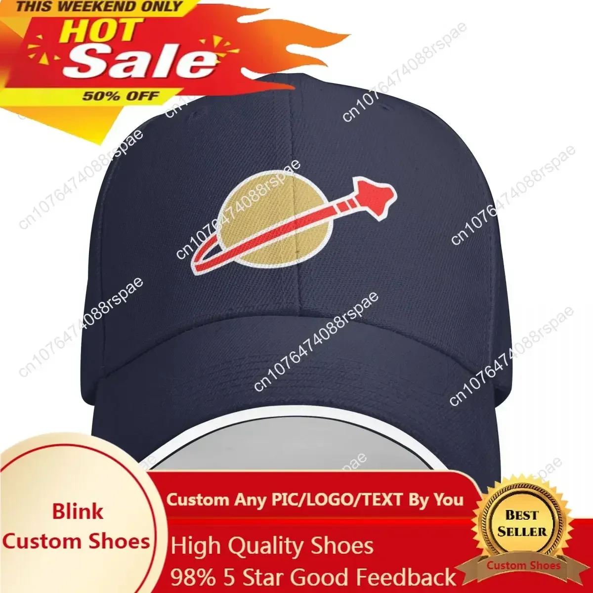 

Classic Space Cap Baseball Cap Military Cap Man Sun Hats For Women Men's
