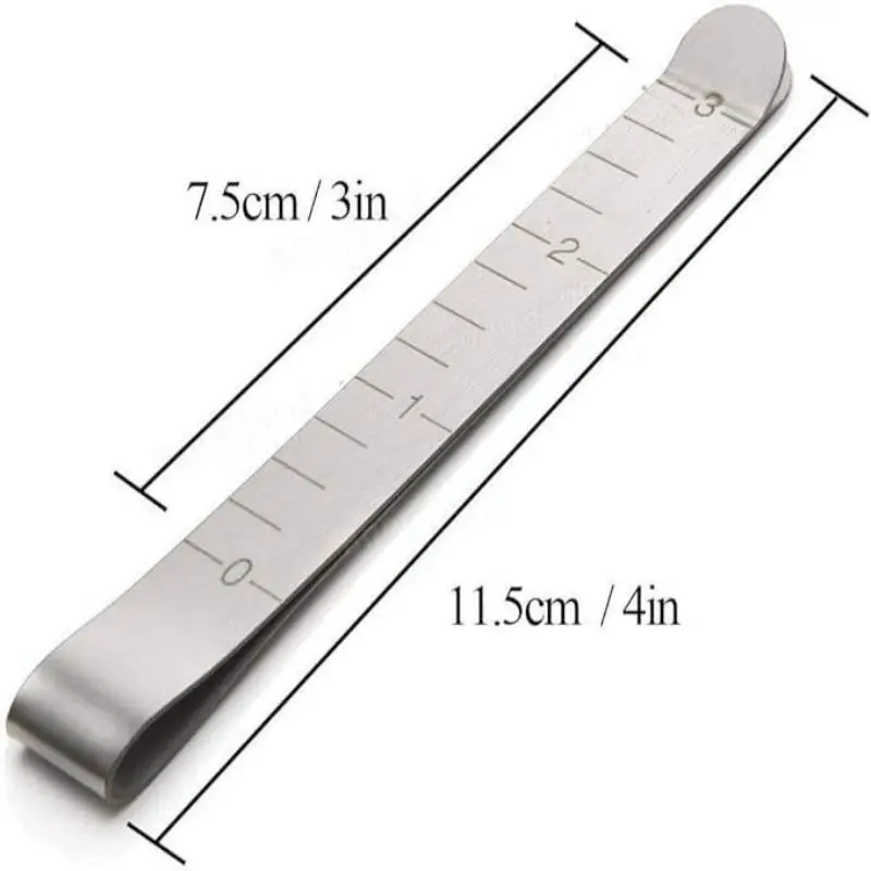 5 Stück Metall-Nähklemmen aus Zinklegierung für DIY-Kleidung, Nähen, Markieren, Quilten, Lineal-Werkzeug – Detail 2