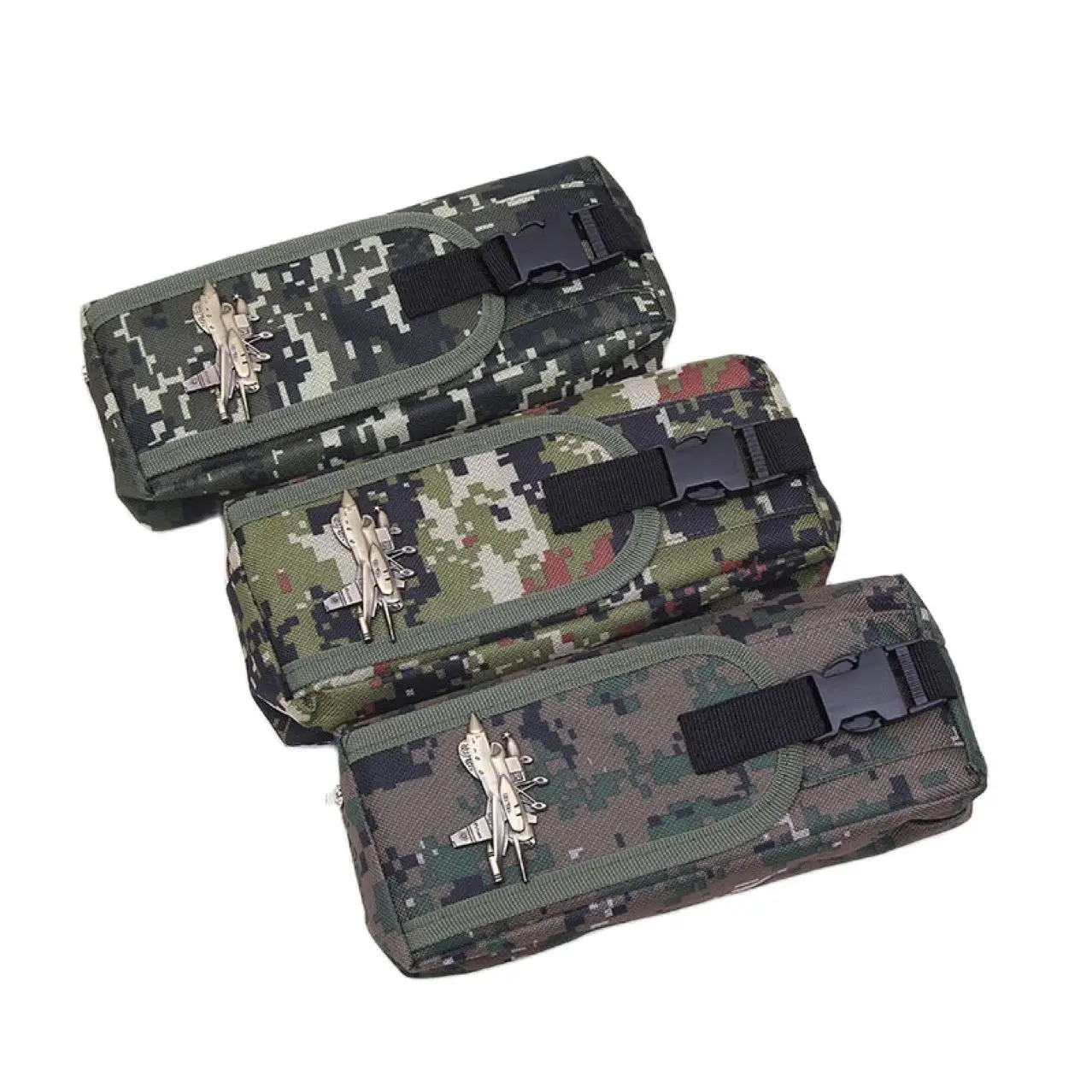 Fashion Large Capacity SUV Pencil Case Camouflage Canvas Car Pen Bags Creative Children Tank Chariot Toys Student Study Gift