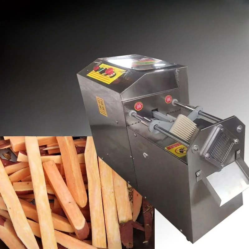 Vegetable push machine, fruit and vegetable cutting machine