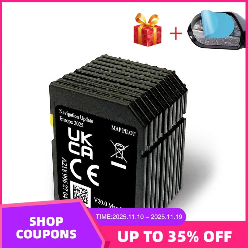 

SD-карта GPS-карта Pilot Europe Sat Nav 2022-2023 Star1 V19 A 2189062404 Для Mercedes Garmin Free Anti Fog Flim