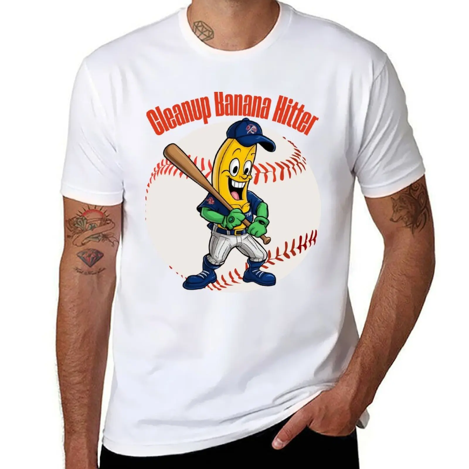 

Banana Baseball T-Shirt cotton t shirt man t shirts designer T-Shirt