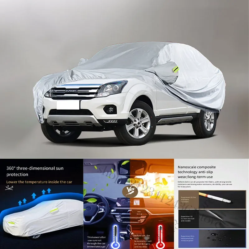 

For Haval H5 Classic Auto Anti snow Anti dust Anti-uv Anti peeling paint And Anti Rainwater 210t car cover Car cover protection