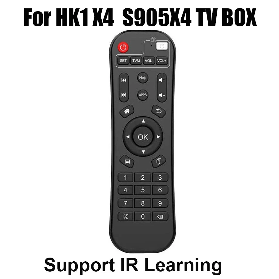 HK1 MAX RBOX X4 Android 11.0 TV BOX IR Wireless Remote Control & IR Remote Controller For Transpeed 8K X4 Android 11 TV BOX